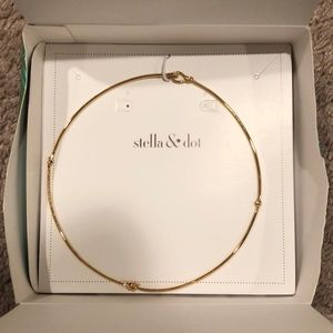 Stella & dot choker never worn
